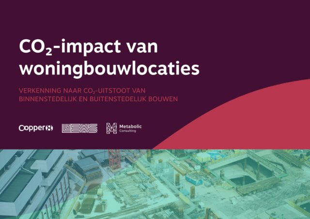 LEVS, Metabolic en Copper8 publiceren studie CO2 impact locatiekeuze